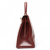 Sac Kelly 28 vintage rouge H HERMES