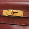 Sac Kelly 28 vintage rouge H HERMES