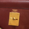 Sac Kelly 28 vintage rouge H HERMES