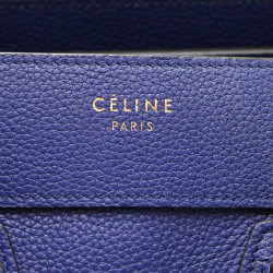 Sac CELINE Luggage Micro cuir grainé