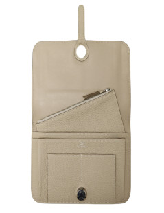 HERMES chalk Dogon wallet