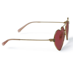 Lunettes de soleil GUCCI coeur 