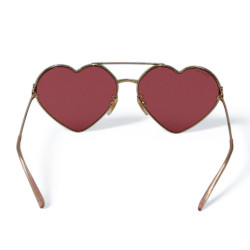 Lunettes de soleil GUCCI coeur 