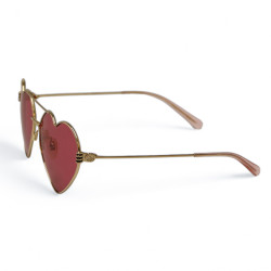 Lunettes de soleil GUCCI coeur 