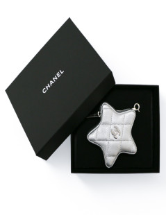 Chanel Metallic lamb leather Star Charm