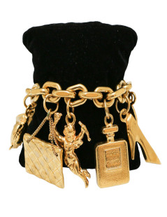 Bracelet charms CHANEL vintage