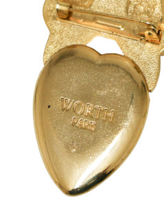 Broche coeur WORTH