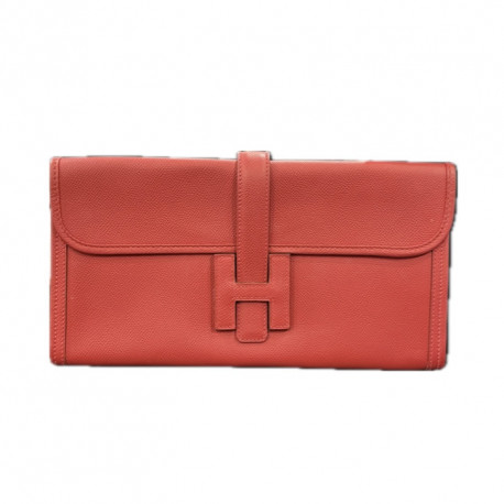 Pochette Jige HERMES epsom orange