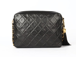 Caméra vintage CHANEL noir