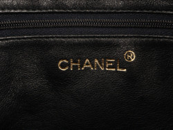 Caméra vintage CHANEL noir