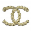 CHANEL rhinestones and pearly beads brooch