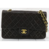 Sac timeless CHANEL noir vintage