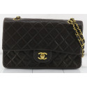 Sac timeless CHANEL noir vintage