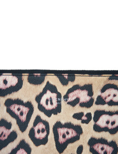  GIVENCHY leopard print clutch