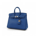 HERMES Birkin bag 25 Togo Royal blue