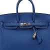 HERMES Birkin bag 25 Togo Royal blue