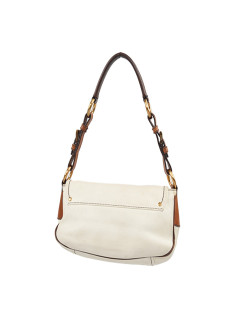 Sac PRADA bicolore beige marron