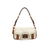 Sac PRADA bicolore beige marron