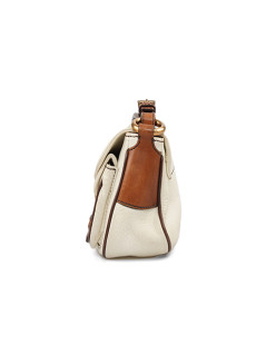 Sac PRADA bicolore beige marron