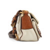 Sac PRADA bicolore beige marron