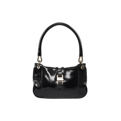 Mini sac GUCCI cuir verni  noir