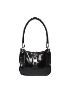 Mini sac GUCCI cuir verni  noir