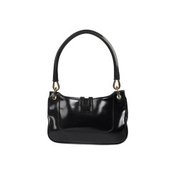 Mini sac GUCCI cuir verni  noir