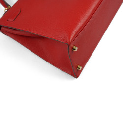 Kelly II sellier HERMES 32 Epsom rouge casaque