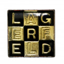 Broche LAGERFELD carrée