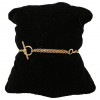 Bracelet HERMES chaine d'ancre Punk or