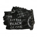 CHANEL "The little black glove" mittens size 7.5FR