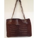 Sac CHANEL crocodile vintage