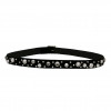 Ceinture SONIA RYKIEL noire strass