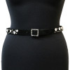 Ceinture SONIA RYKIEL noire strass