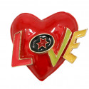 CHRISTIAN LACROIX Love Brooch