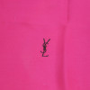 Mini carré YSL soie fuschia