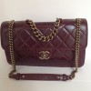 sac Pondichéry CHANEL bordeaux 