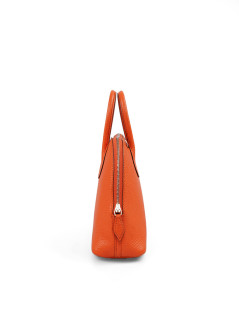 Mini sac bolide HERMES chèvre Mysore potiron