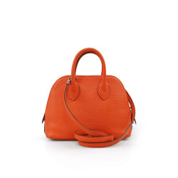 Mini sac bolide HERMES chèvre Mysore potiron