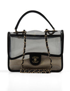 Sac sable transparent CHANEL saison 2019