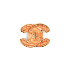 Broche vintage CHANEL matelassé GM