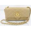 Sac CHANEL beige gros CC