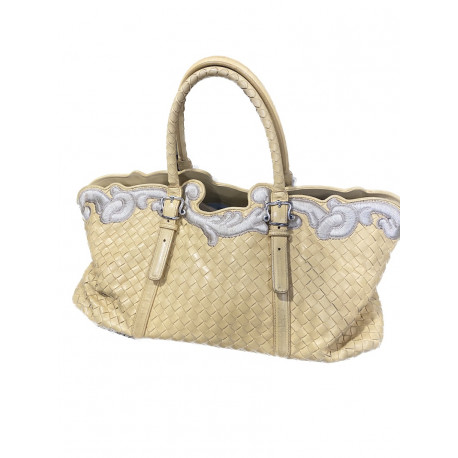 Sac BOTTEGA VENETA ocre jaune