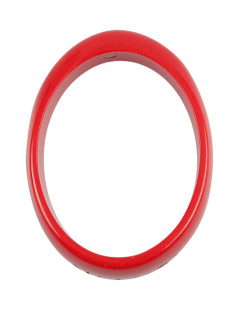 Bracelet CHANEL résine rouge