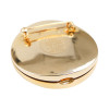 CELINE gold brooch with Magic solid fragrance container