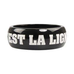 Bracelet CHANEL L "l'élégance c'est la ligne  Coco Chanel"