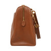 CHANEL brown grained leather tote bag 