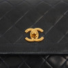 Sac vintage CHANEL bleu marine