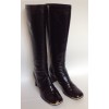 Bottes LOUIS VUITTON t 38 vernies noires