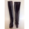 Bottes LOUIS VUITTON t 38 vernies noires